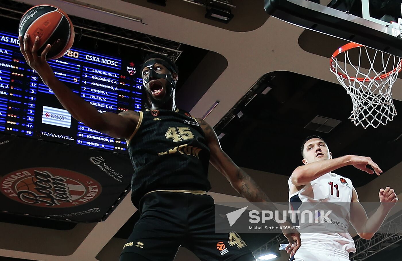 Monaco Basketball Euroleague Monaco - CSKA