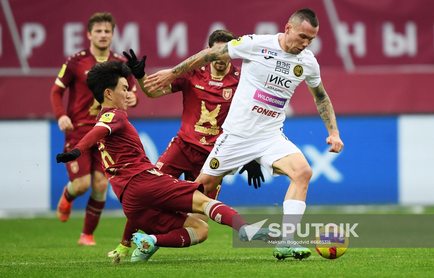 Russia Soccer Premier-League Rubin - CSKA