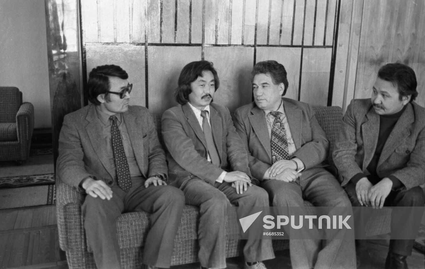 Kyrgyz writer Chingiz Aitmatov