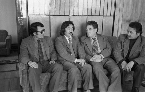 Kyrgyz writer Chingiz Aitmatov