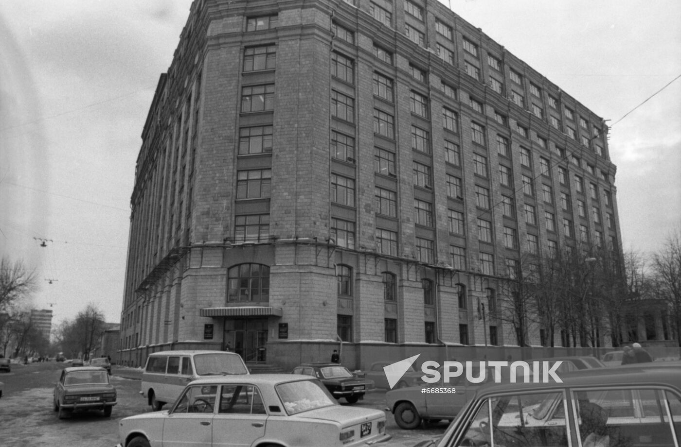 USSR Gosteleradio building in Moscow