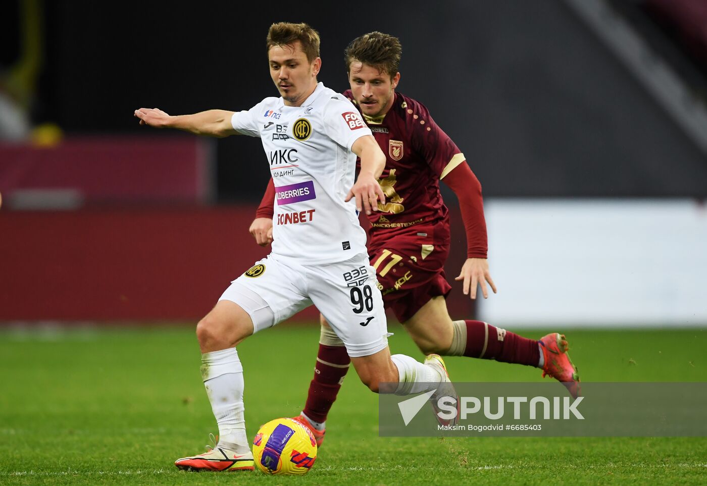 Russia Soccer Premier-League Rubin - CSKA