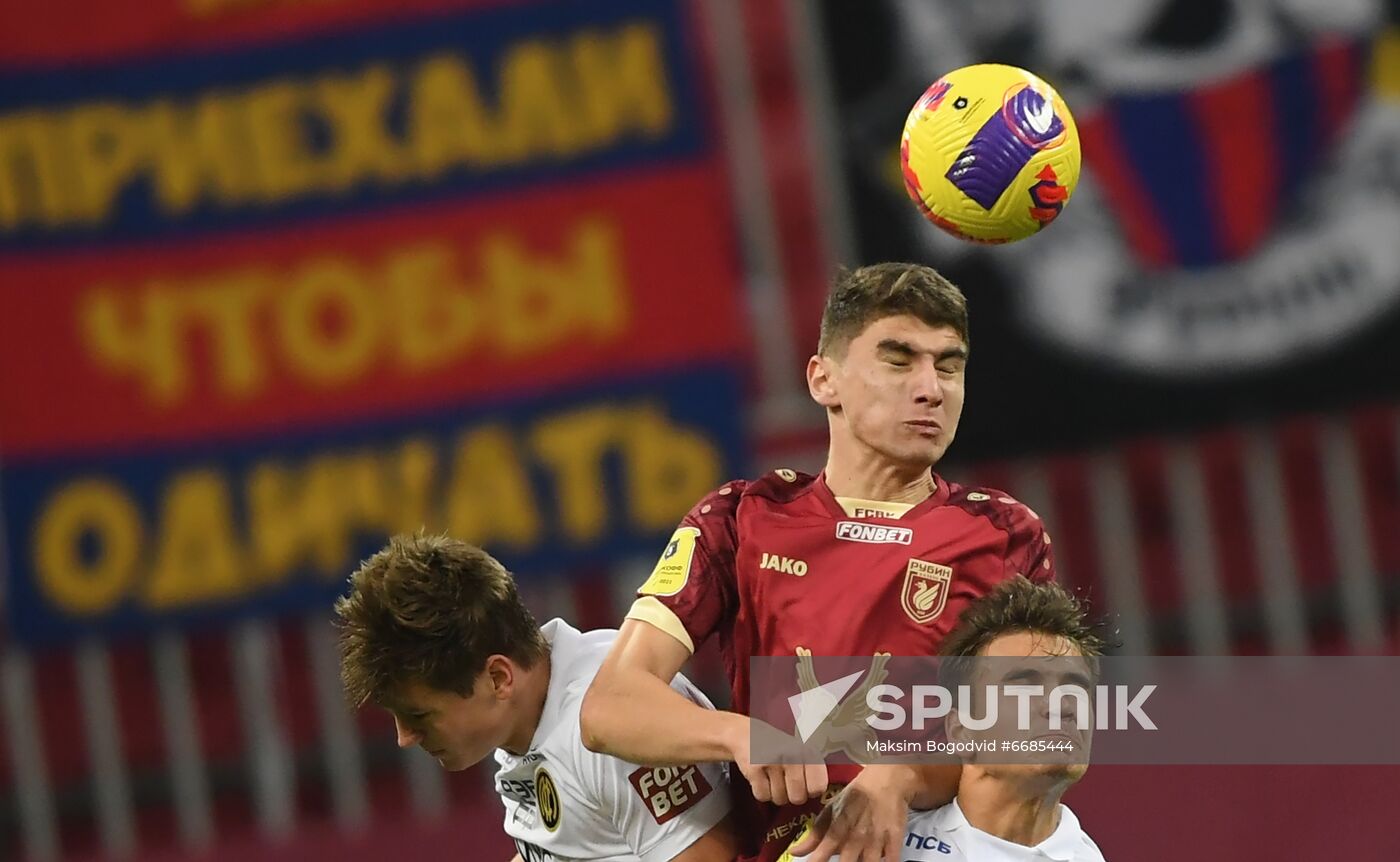 Russia Soccer Premier-League Rubin - CSKA