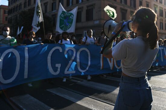 Italy G20 Summit Protest