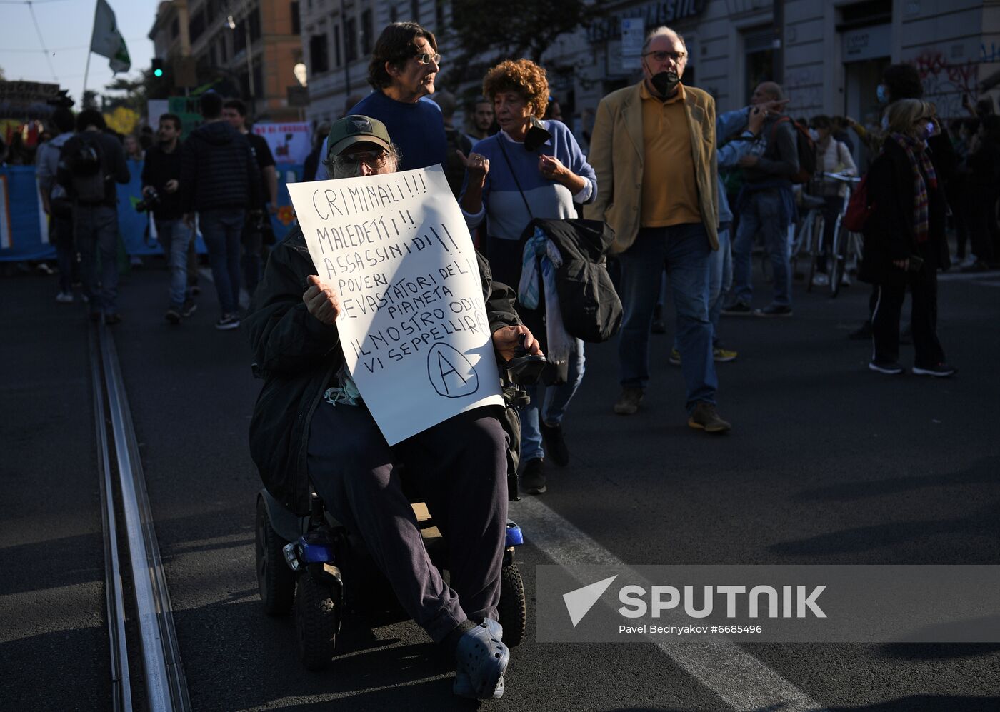 Italy G20 Summit Protest