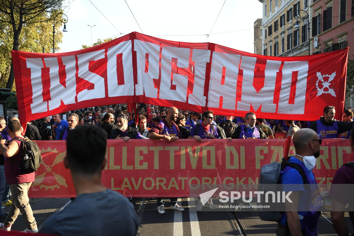 Italy G20 Summit Protest