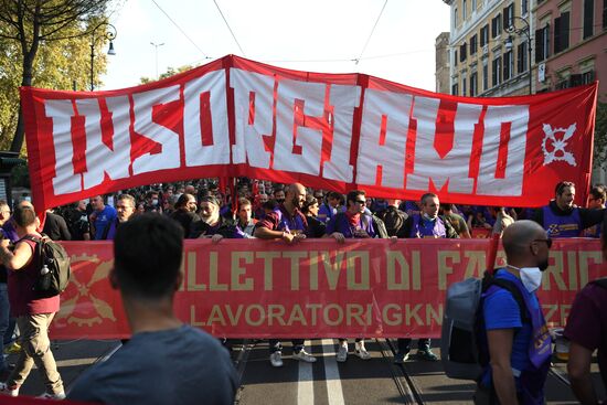 Italy G20 Summit Protest