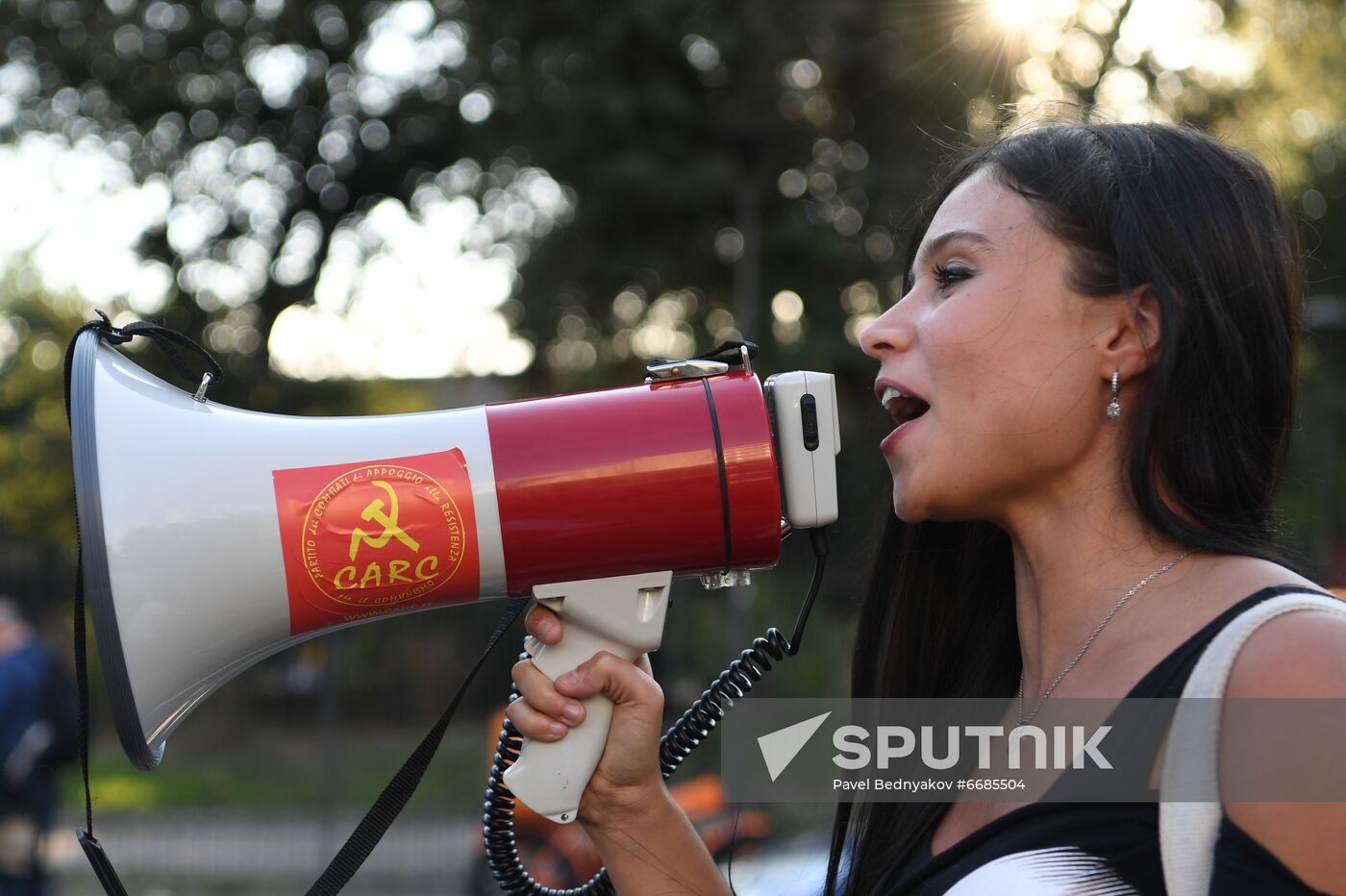 Italy G20 Summit Protest