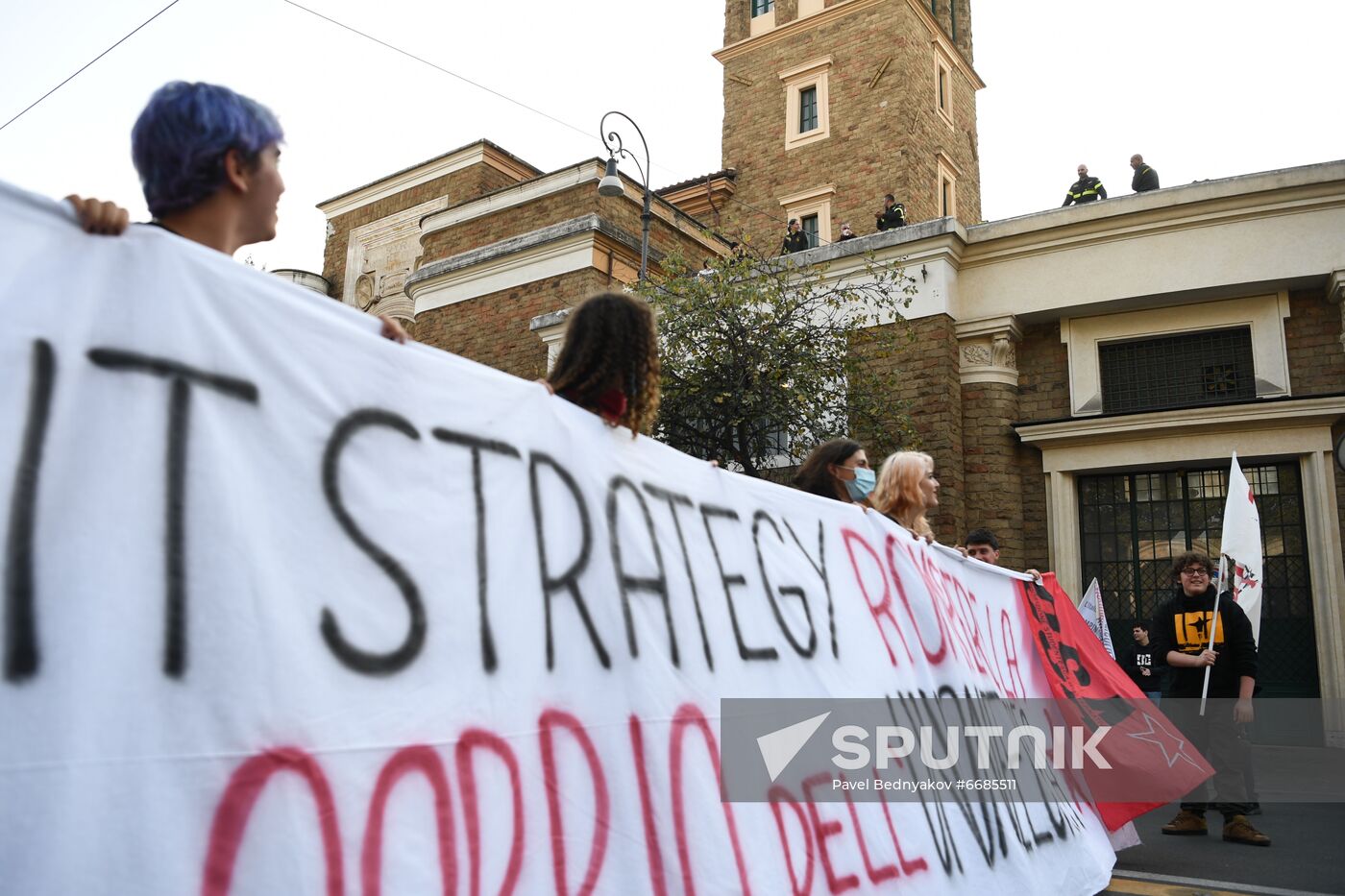 Italy G20 Summit Protest