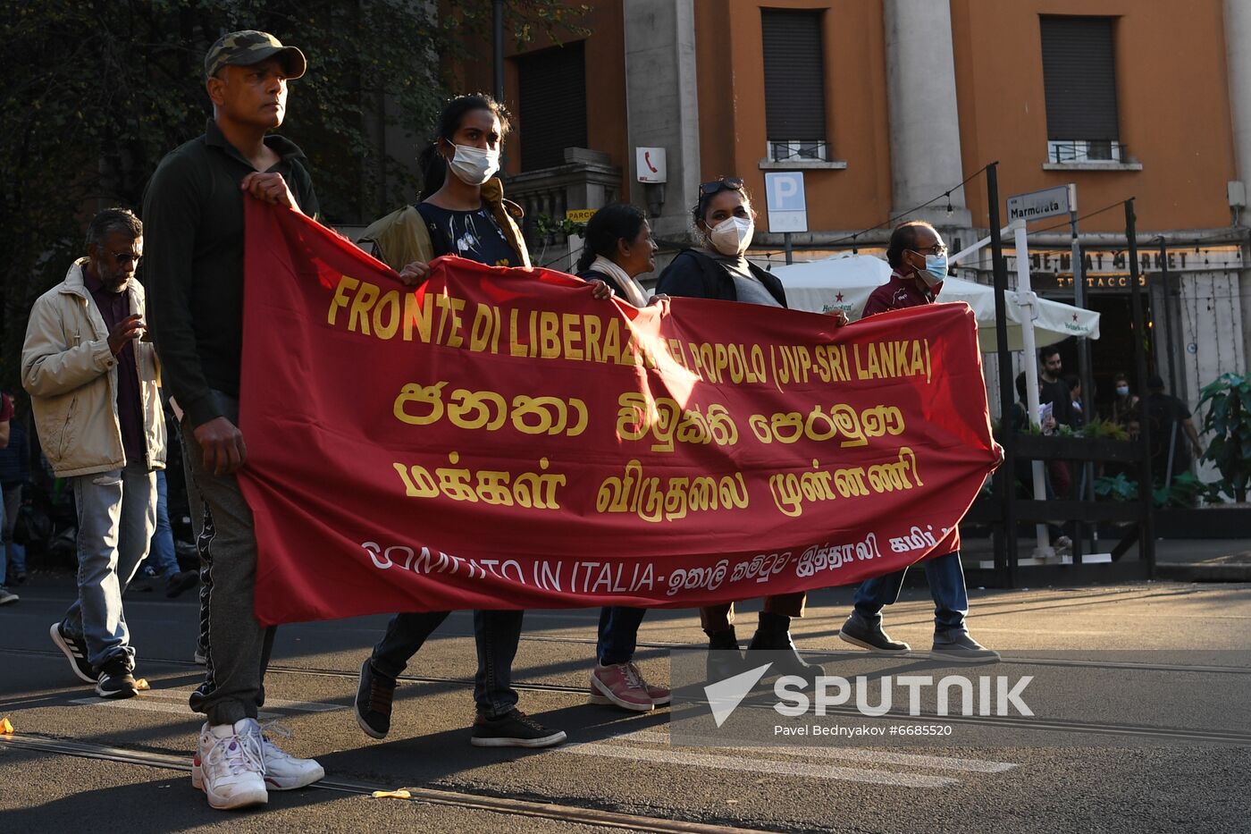 Italy G20 Summit Protest