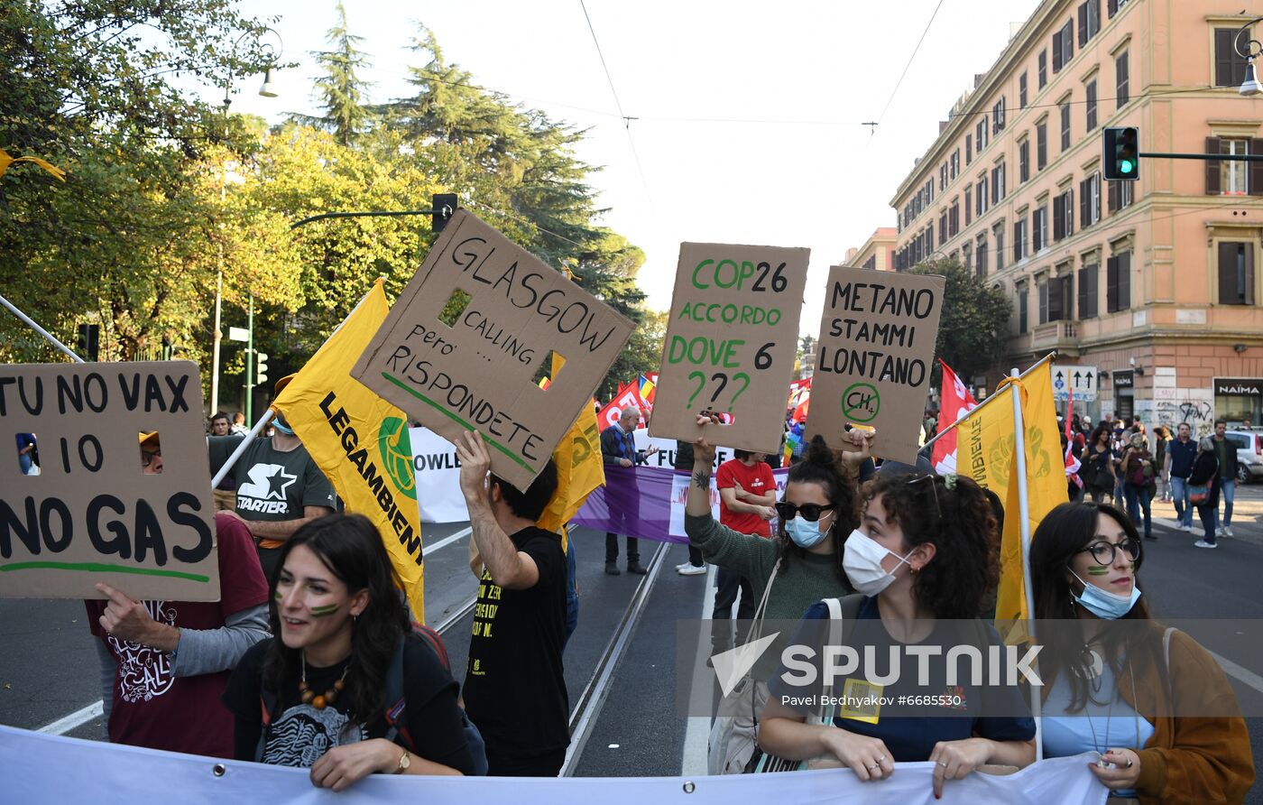 Italy G20 Summit Protest