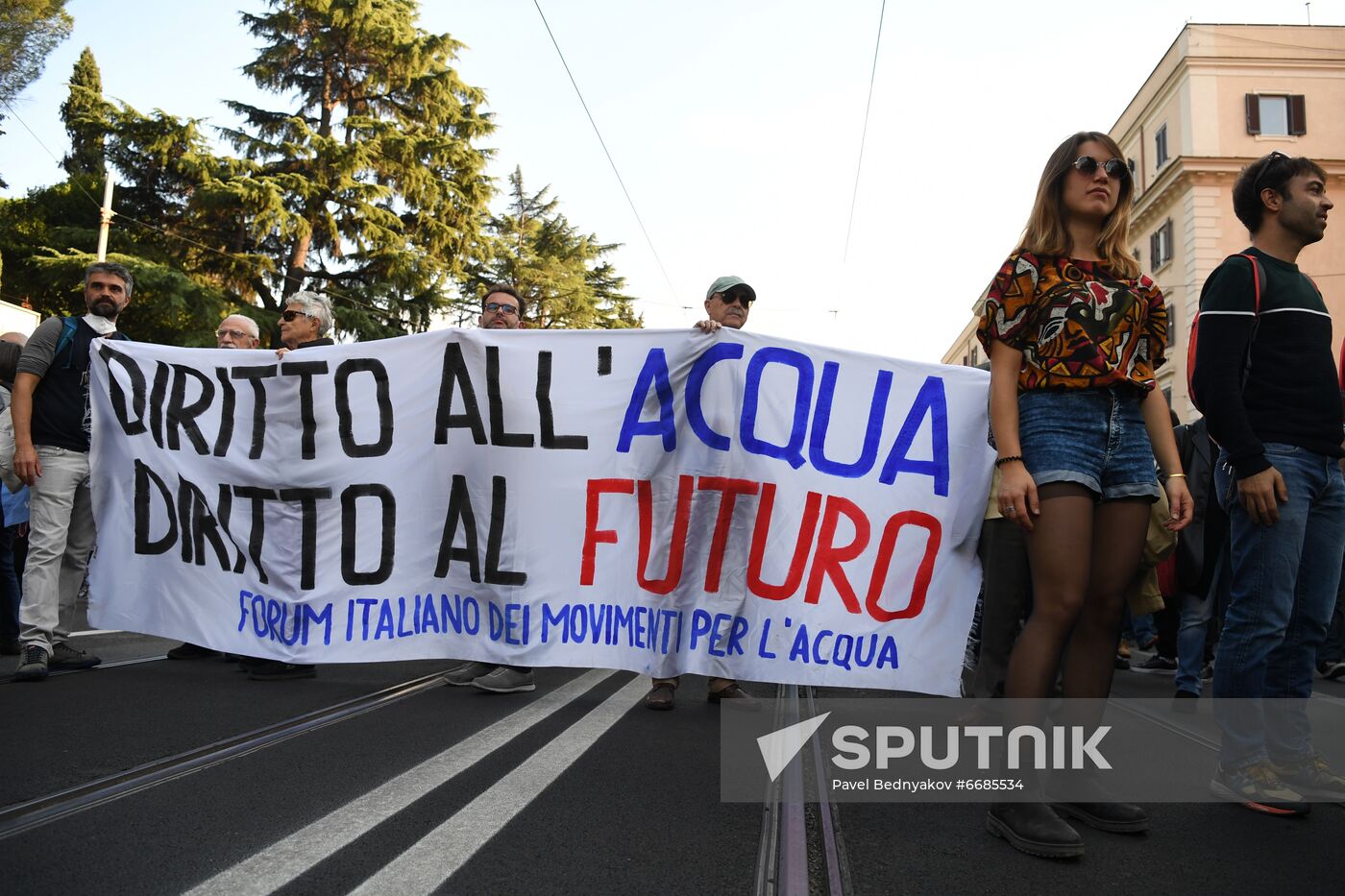 Italy G20 Summit Protest