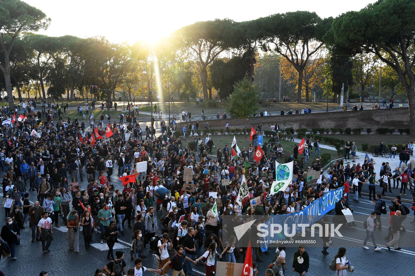 Italy G20 Summit Protest