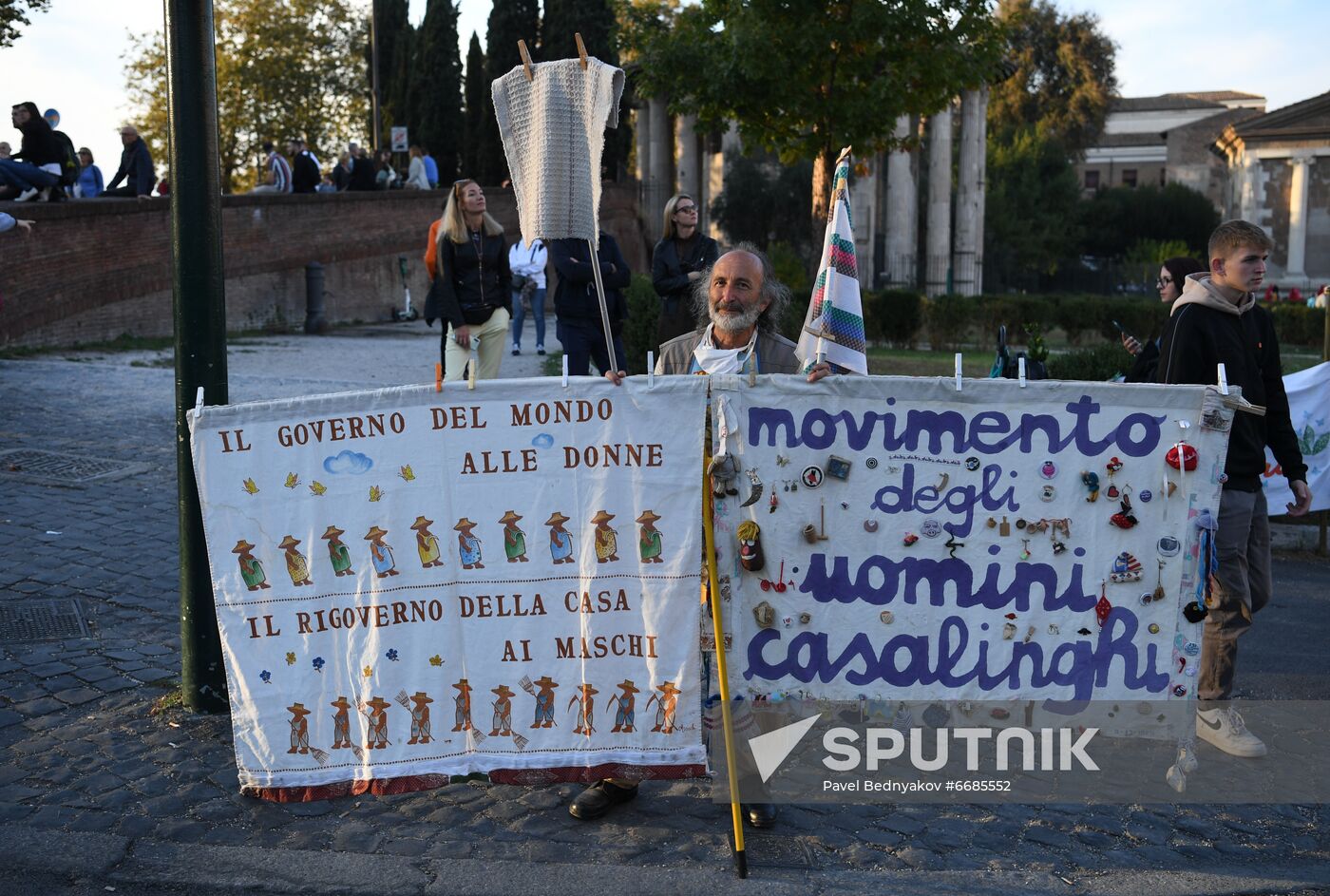 Italy G20 Summit Protest