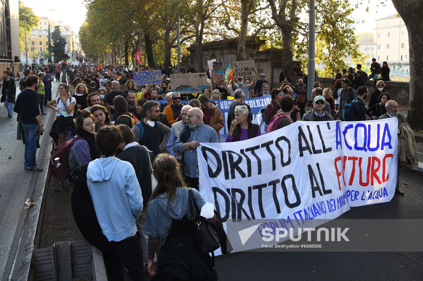 Italy G20 Summit Protest