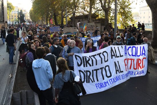 Italy G20 Summit Protest