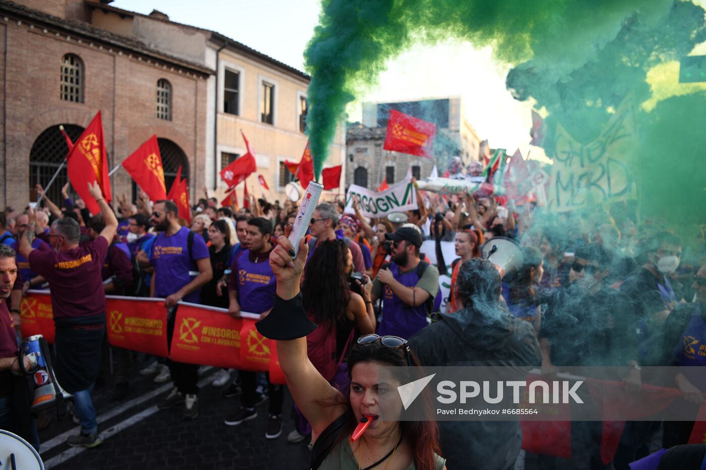 Italy G20 Summit Protest