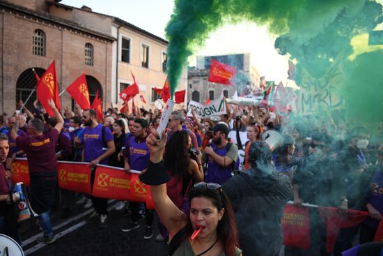 Italy G20 Summit Protest