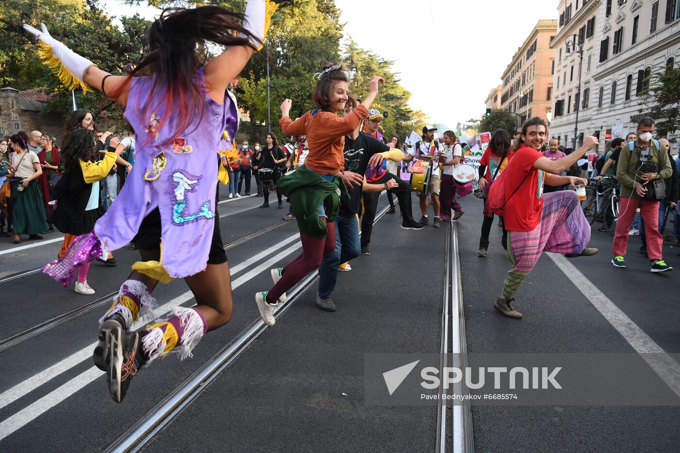 Italy G20 Summit Protest