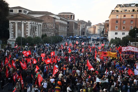 Italy G20 Summit Protest