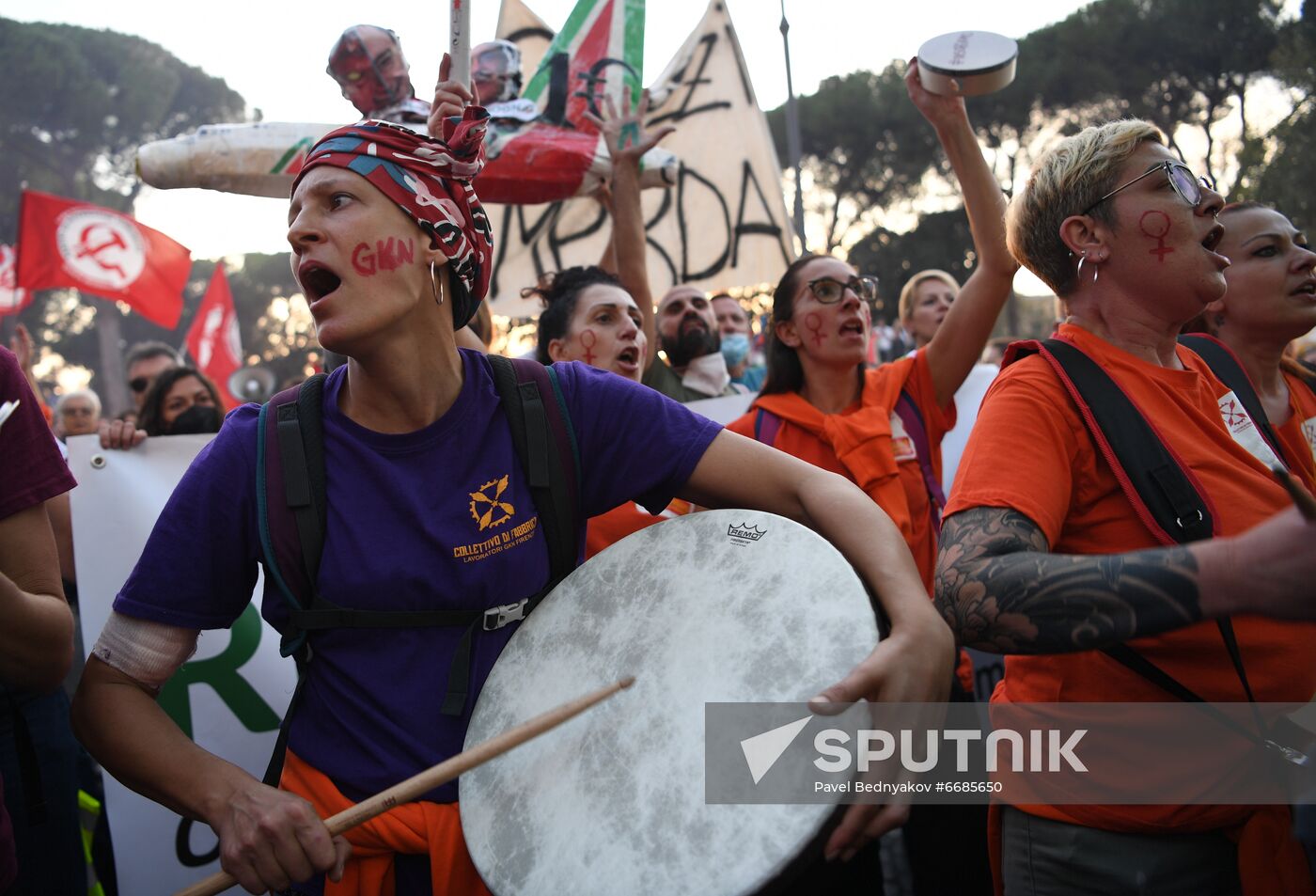 Italy G20 Summit Protest