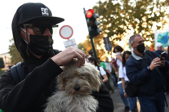 Italy G20 Summit Protest