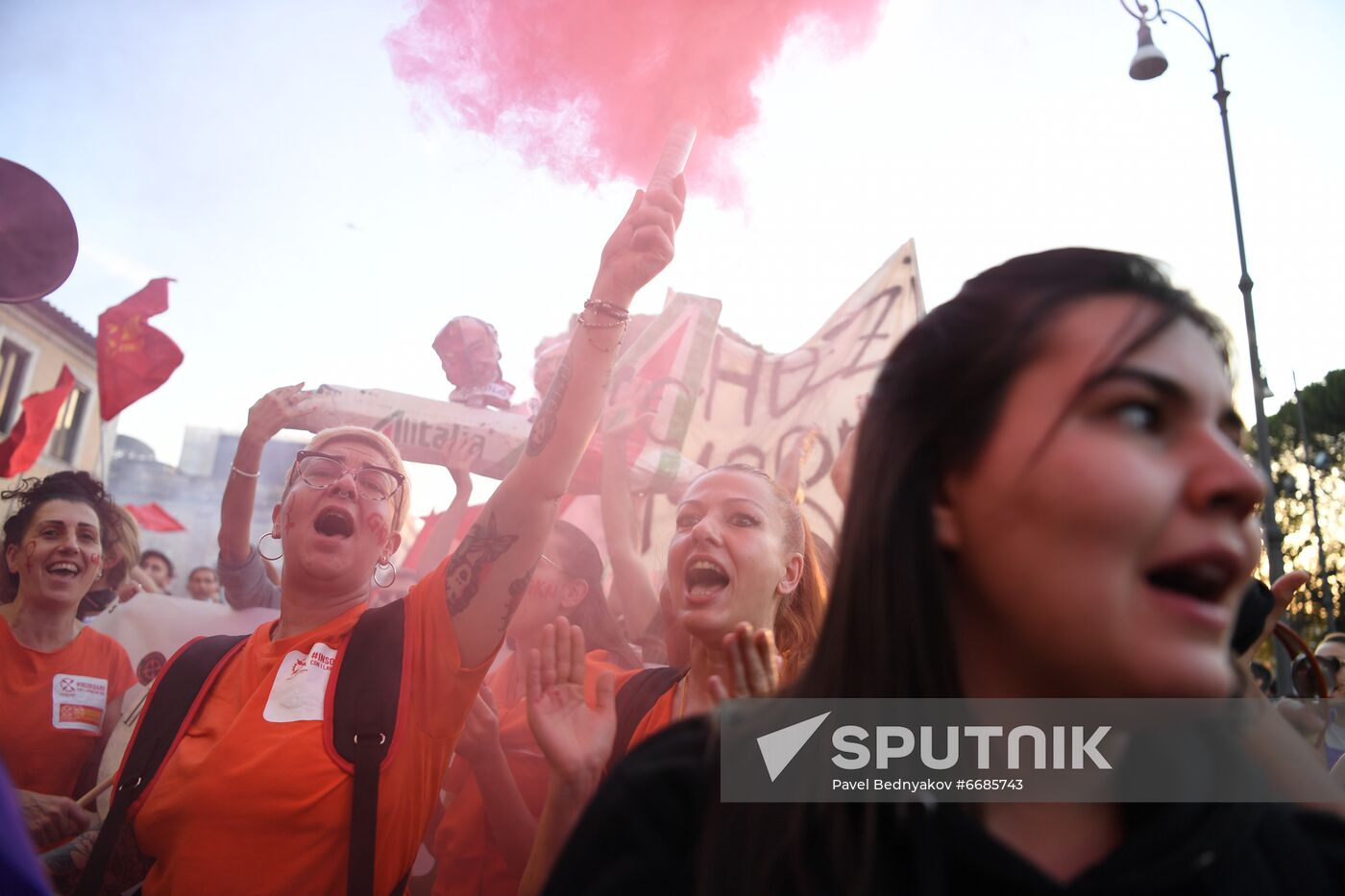 Italy G20 Summit Protest