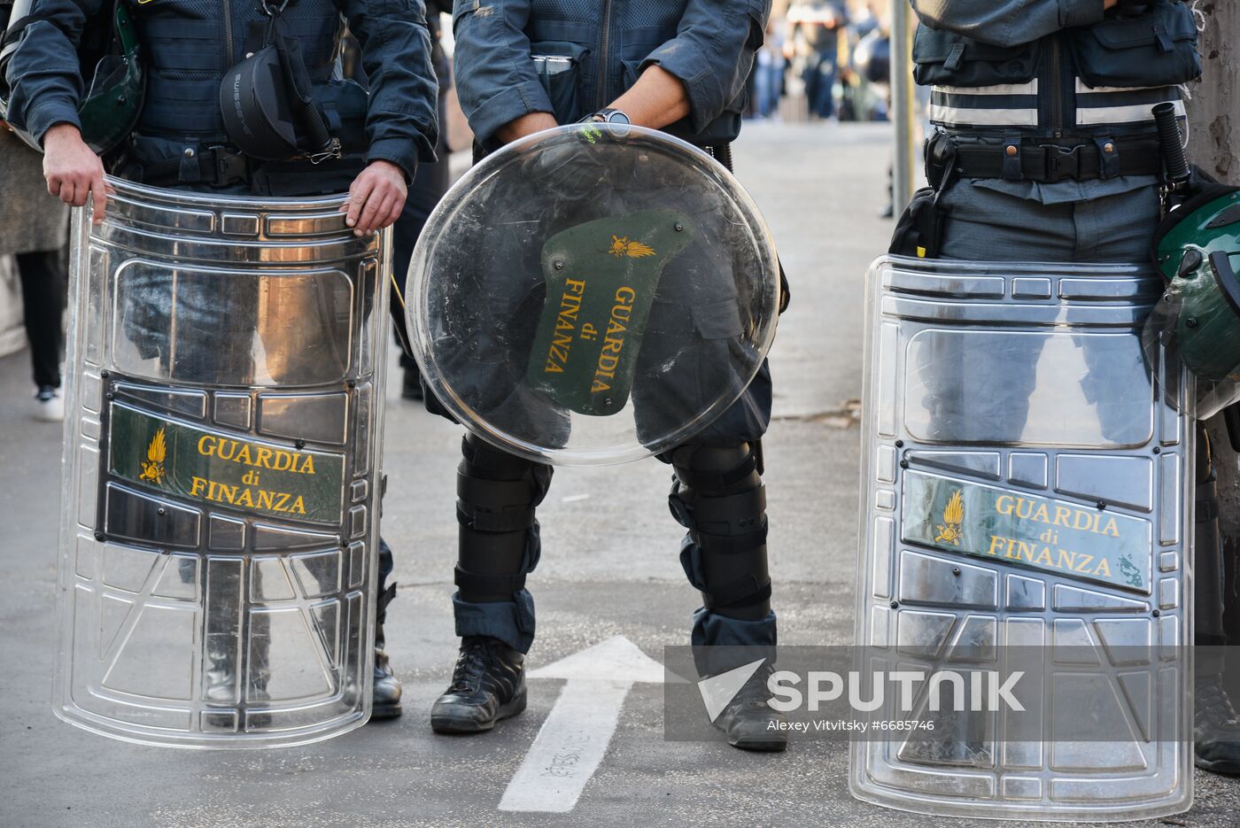Italy G20 Summit Protest