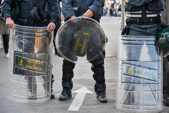 Italy G20 Summit Protest