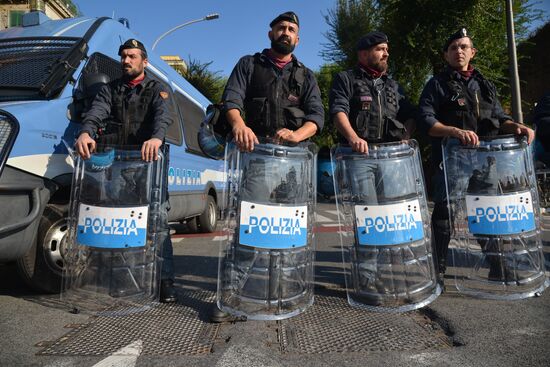 Italy G20 Summit Protest