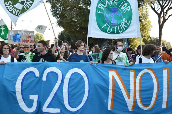 Italy G20 Summit Protest