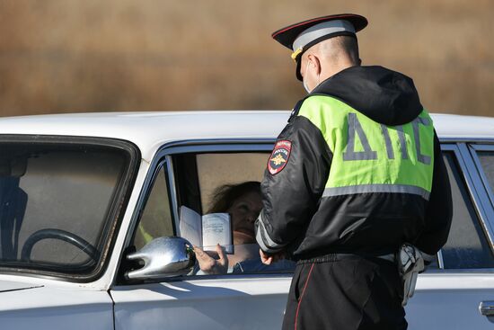 Russia Crimea  Coronavirus Restrictions
