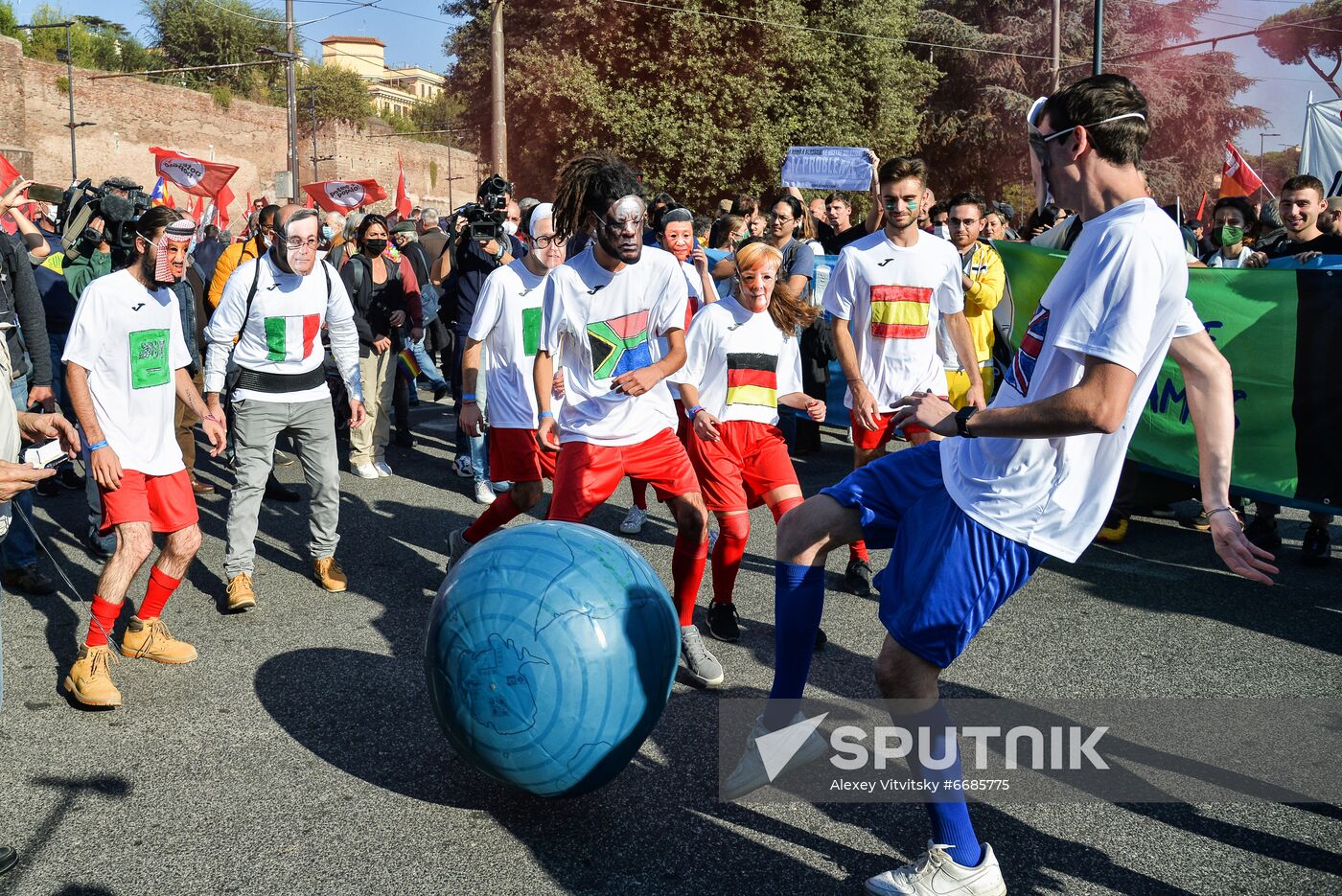 Italy G20 Summit Protest