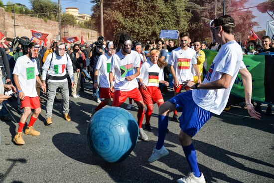 Italy G20 Summit Protest