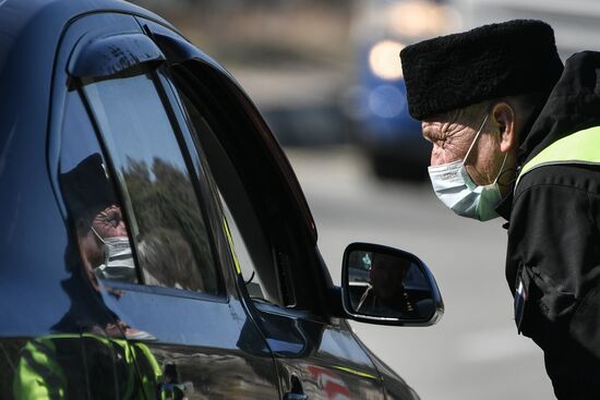 Russia Crimea  Coronavirus Restrictions