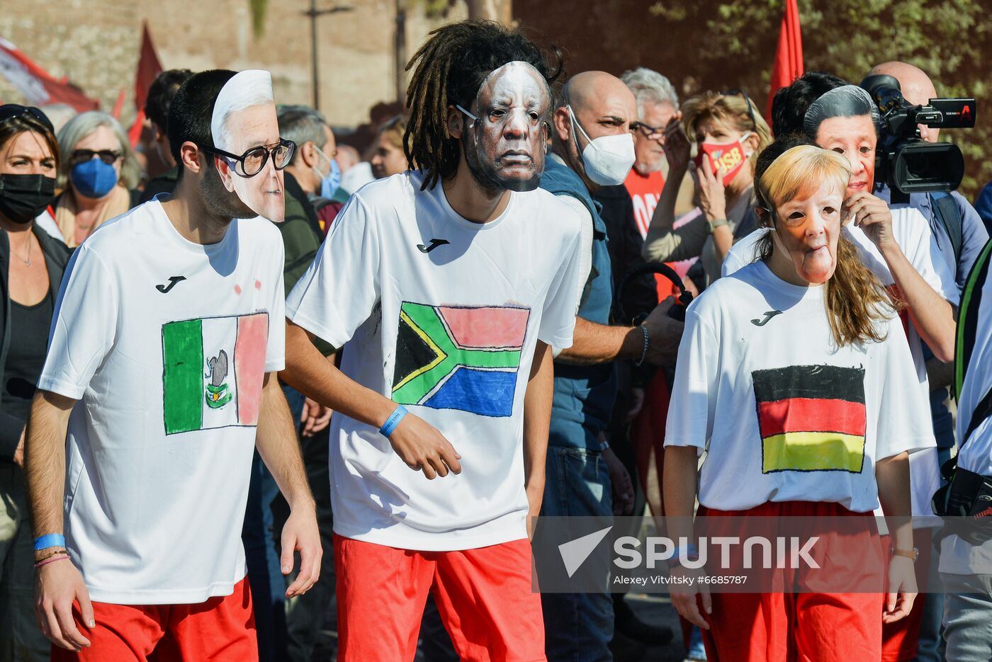 Italy G20 Summit Protest