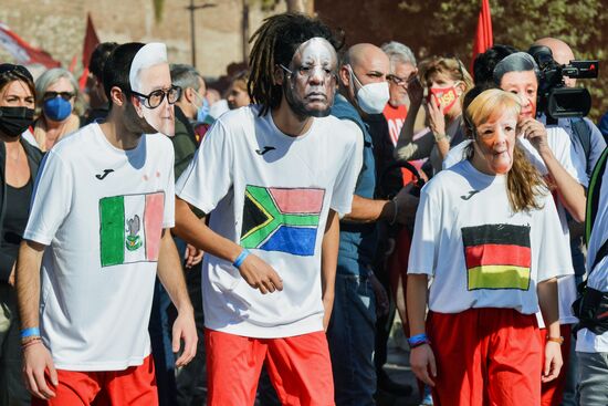 Italy G20 Summit Protest