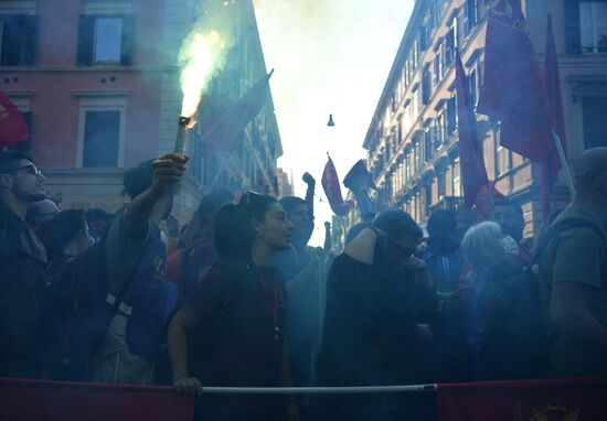 Italy G20 Summit Protest