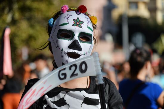 Italy G20 Summit Protest