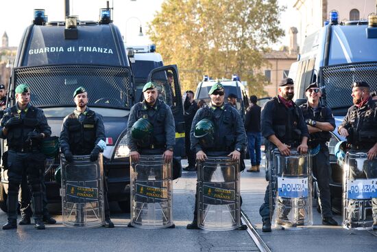 Italy G20 Summit Protest