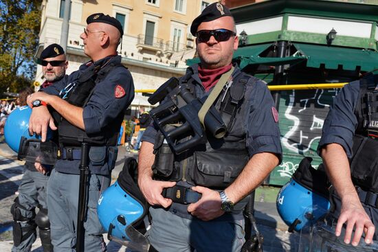 Italy G20 Summit Protest