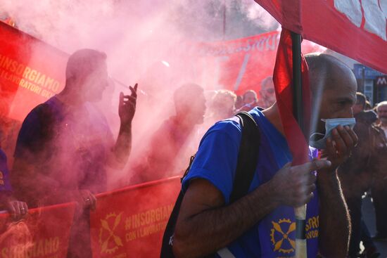 Italy G20 Summit Protest