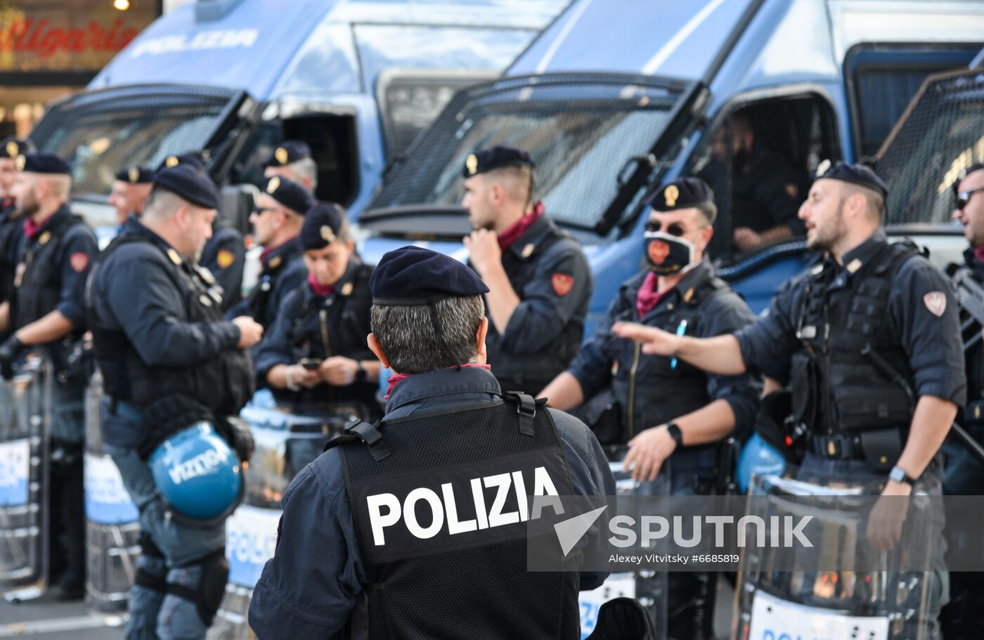 Italy G20 Summit Protest