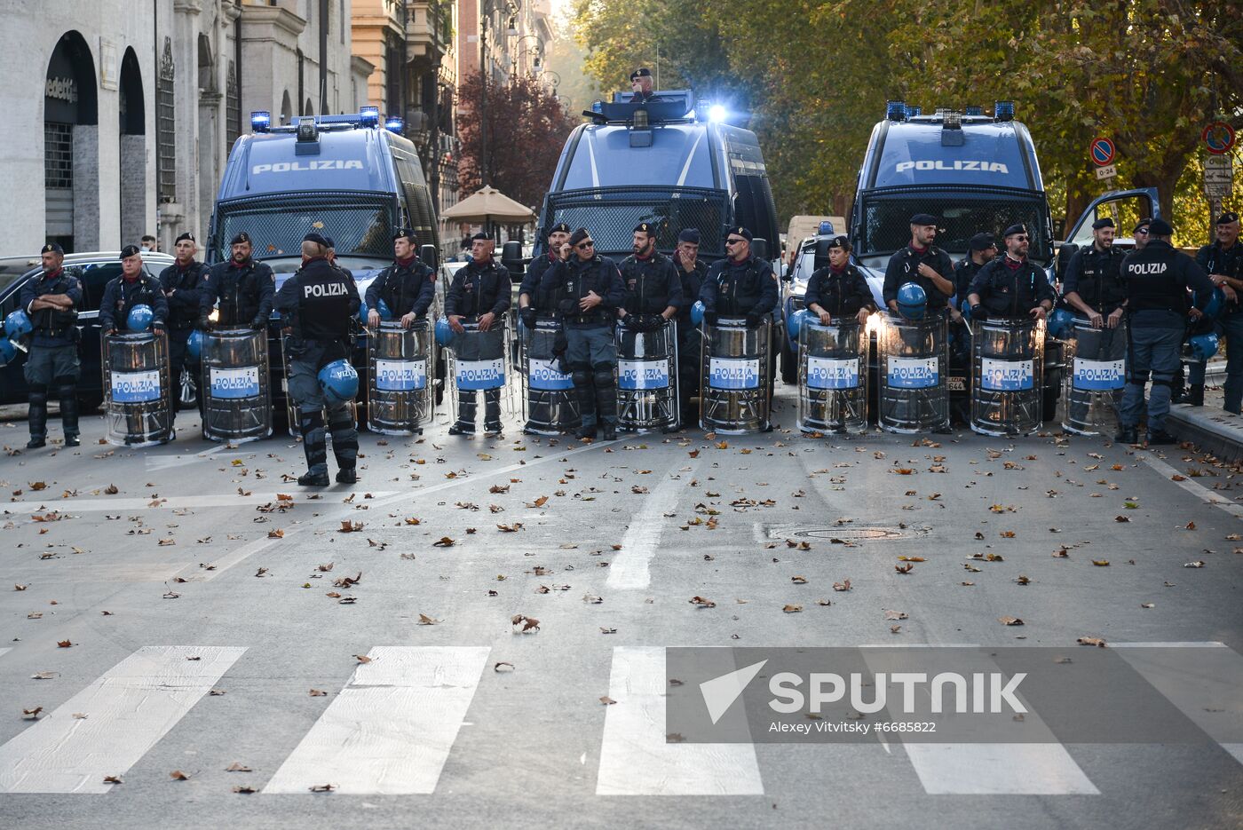 Italy G20 Summit Protest