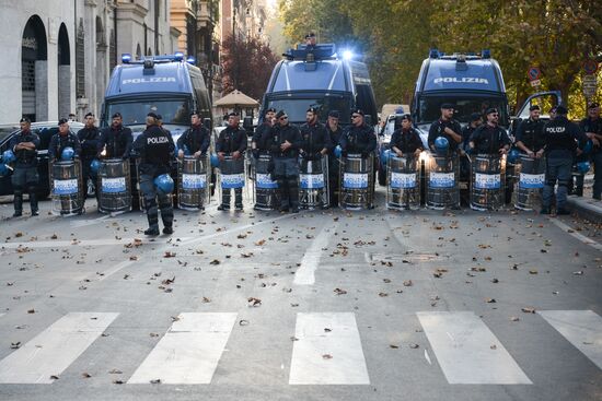 Italy G20 Summit Protest