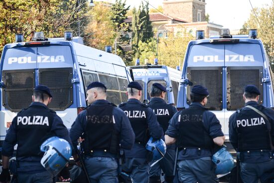 Italy G20 Summit Protest