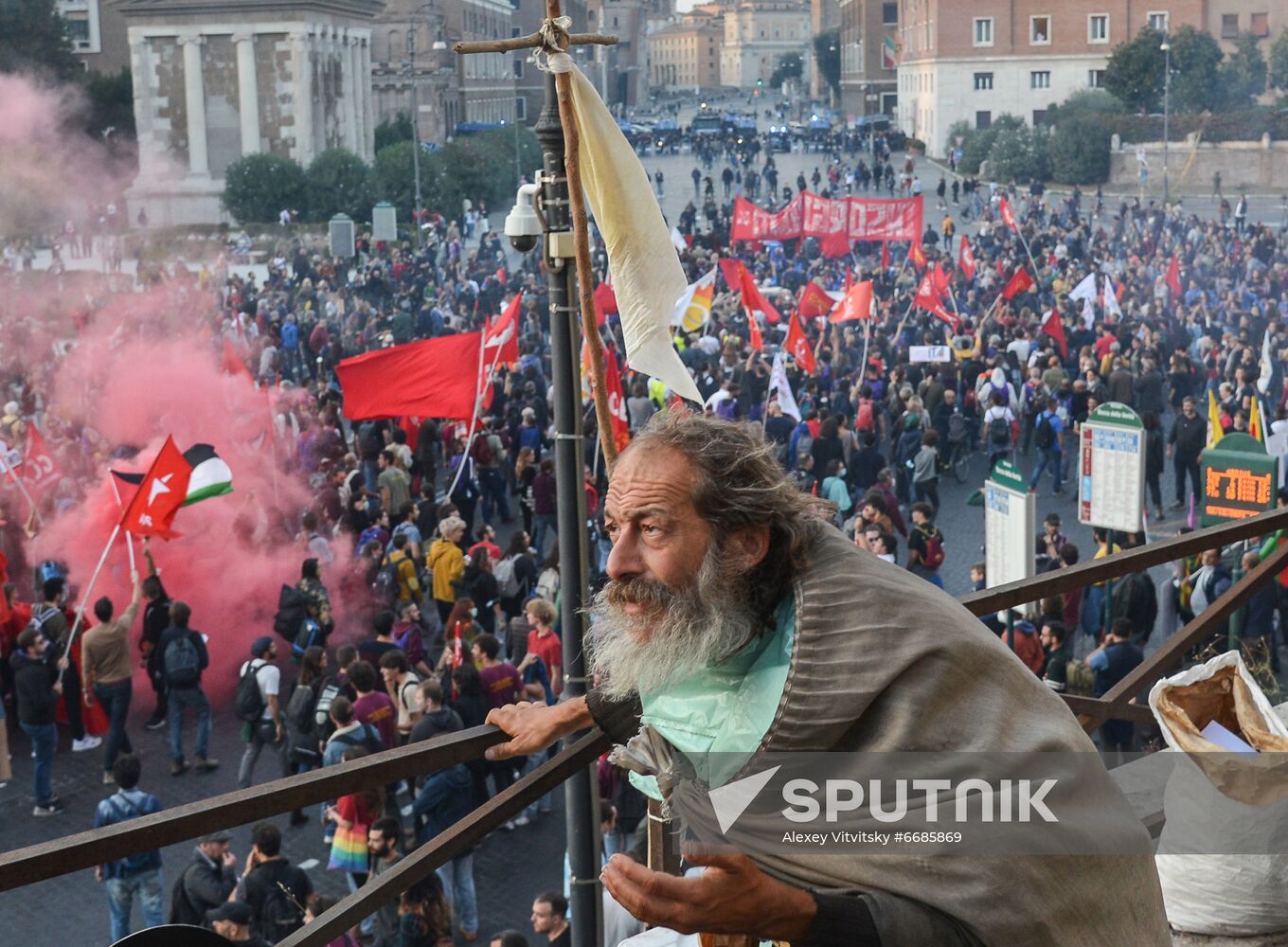 Italy G20 Summit Protest
