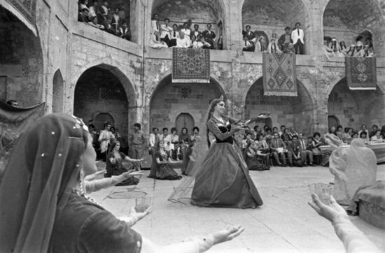 Festivities in old Baku