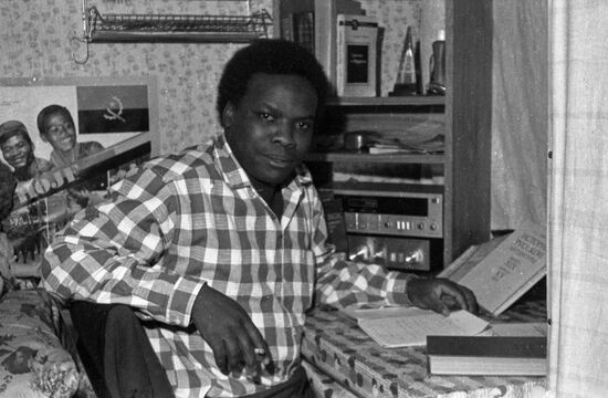 Tanzanian student of Patrice Lumumba Peoples' Friendship University