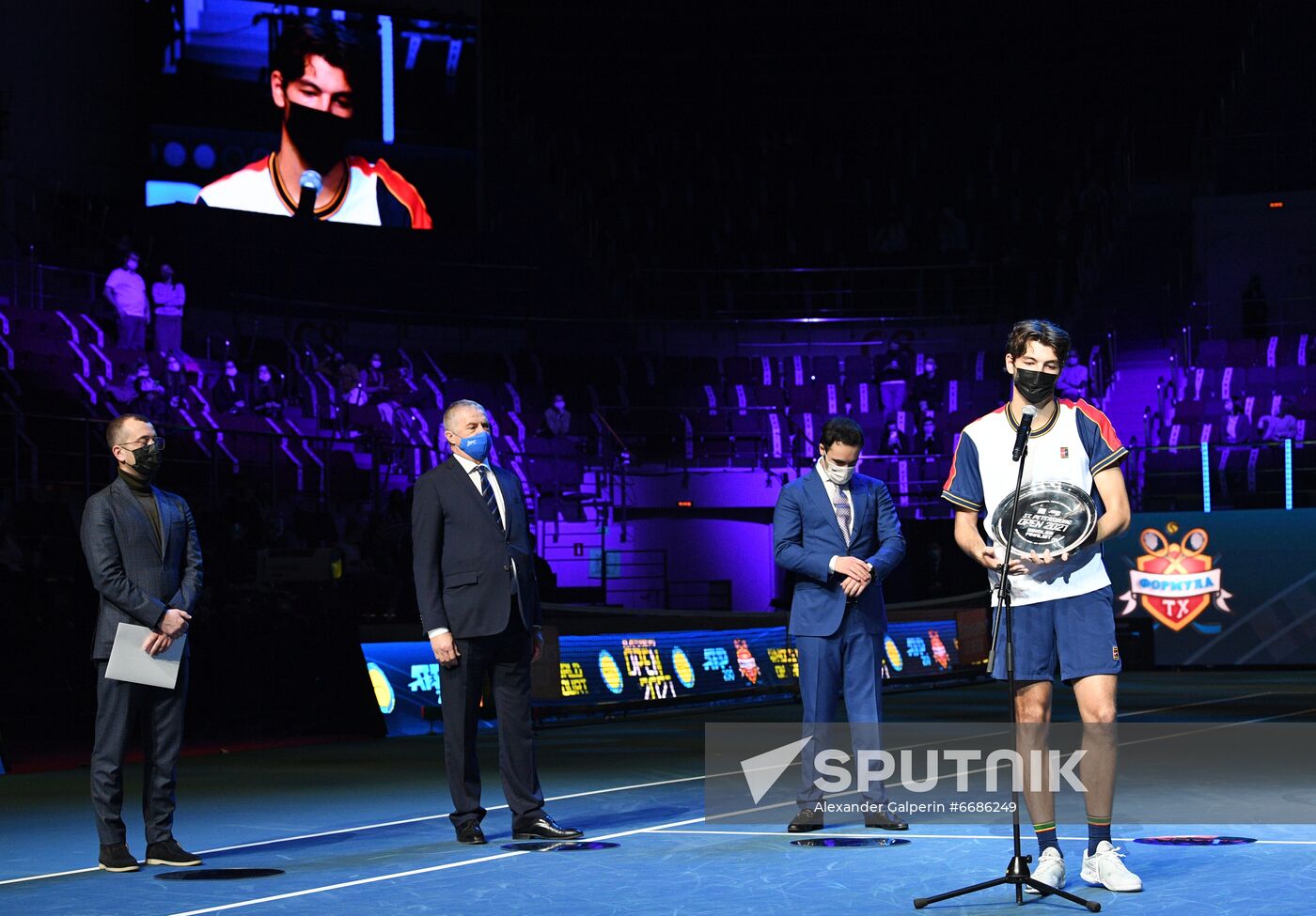 Russia Tennis St Petersburg Open